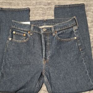 GAP Cheeky Straight High Rise Size 28 / 6S Short Button Fly